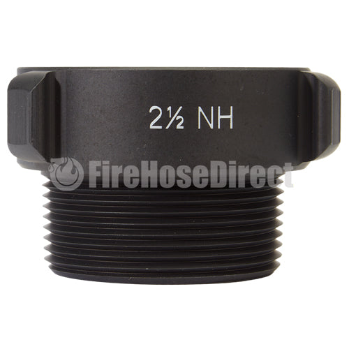 Aluminum 2 1/2" Female NH to 2 1/2" Male NPT