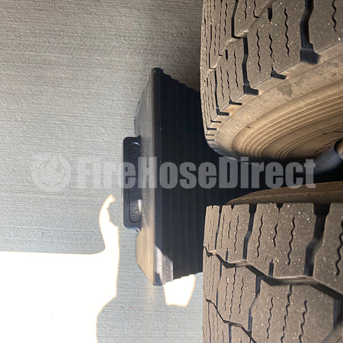 Heavy Duty Rubber Fire Truck Wheel Chock