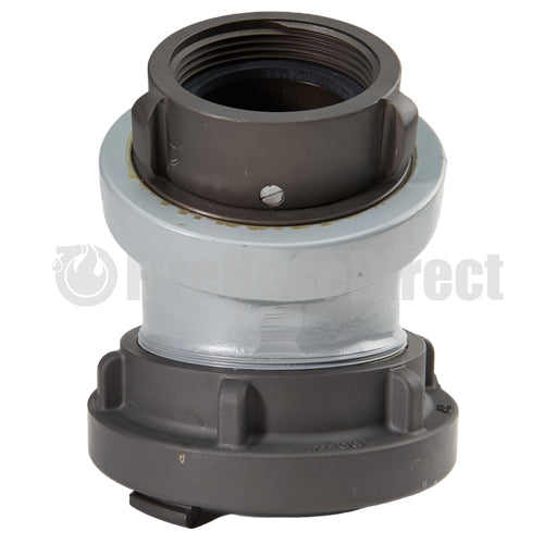 Aluminum 4" Storz x 2 1/2" NH/NST 30 Degree Elbow