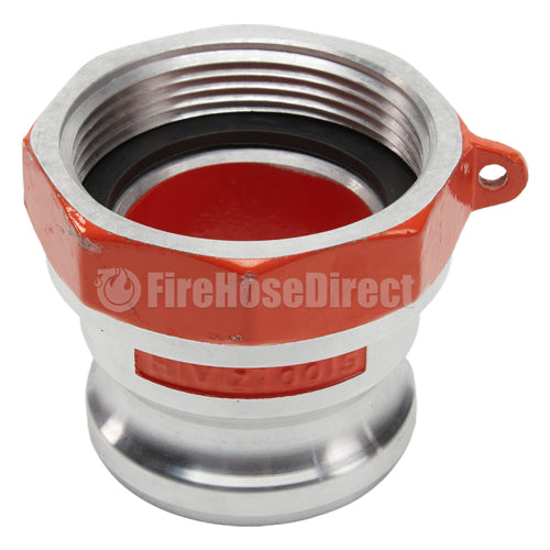 Hi-Viz Aluminum 2 1/2" Male Camlock x 2 1/2" Female NH