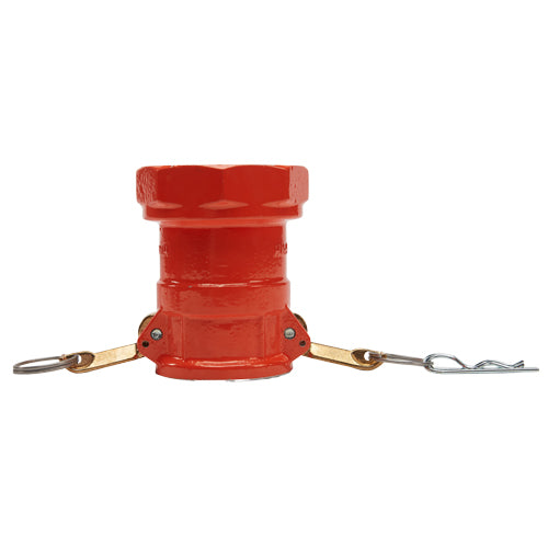 Hi-Viz Aluminum 2" Female Camlock x 2 1/2" Female NH