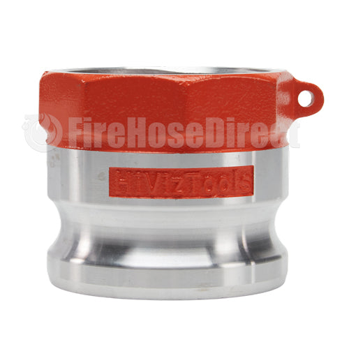 Hi-Viz Aluminum 3" Male Camlock x 2 1/2" Female NH