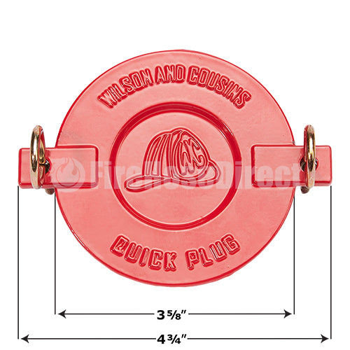 Aluminum 2 1/2" Cap (2 Pack)