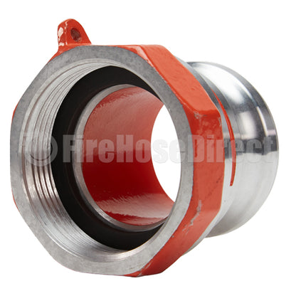 Hi-Viz Aluminum 2 1/2" Male Camlock x 2 1/2" Female NH