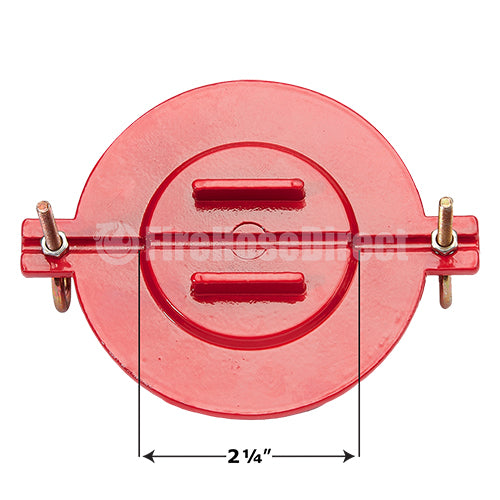 Aluminum 2 1/2" Cap (2 Pack)