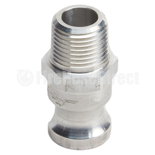 Aluminum 1/2" Male Camlock x 1/2" Male NPT