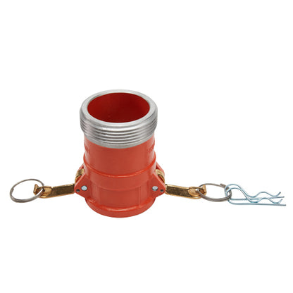 Hi-Viz Aluminum 2" Female Camlock x 2 1/2" Male NH