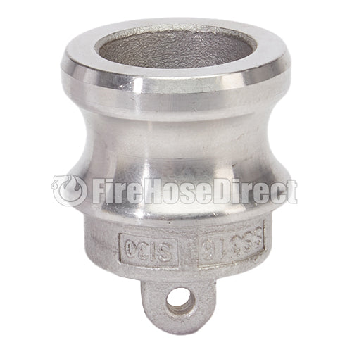 Stainless Steel 1" Camlock Male Dust Plug