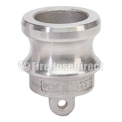 Stainless Steel 1" Camlock Male Dust Plug