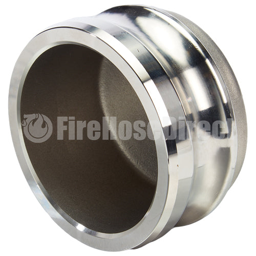 Stainless Steel 3" Camlock Male Dust Plug