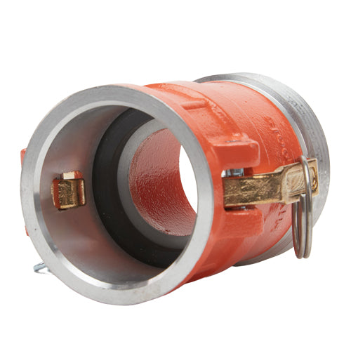 Hi-Viz Aluminum 2" Female Camlock x 2 1/2" Male NH