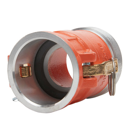 Hi-Viz Aluminum 2" Female Camlock x 2 1/2" Male NH