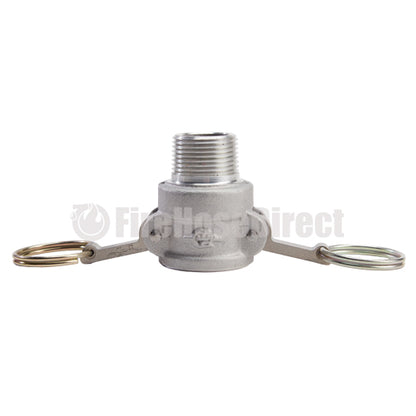 Aluminum 1" Female Camlock x 1" Male NPT