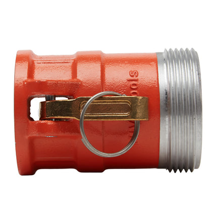 Hi-Viz Aluminum 2" Female Camlock x 2 1/2" Male NH