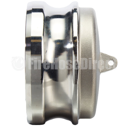 Stainless Steel 3" Camlock Male Dust Plug