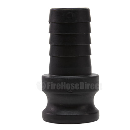 Plastic 1 1/2" Male Camlock to Hose Shank