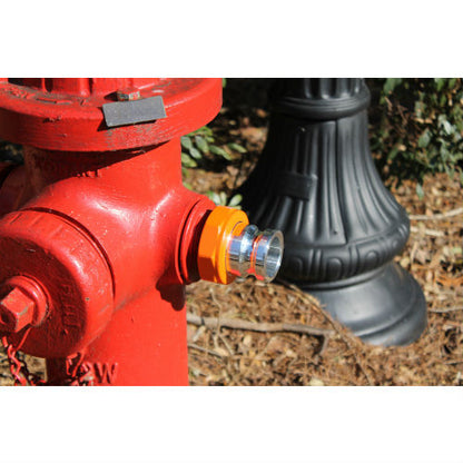 Hi-Viz Aluminum 2" Male Camlock x 2 1/2" Female NH