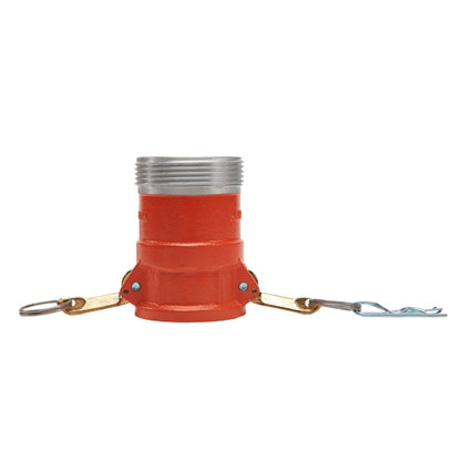 Hi-Viz Aluminum 2" Female Camlock x 2 1/2" Male NH