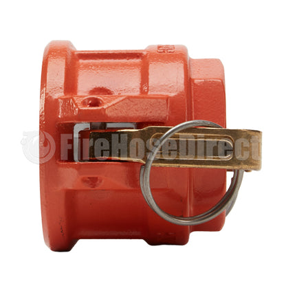 Hi-Viz Aluminum 2" Female Camlock x 1 1/2" Female NH