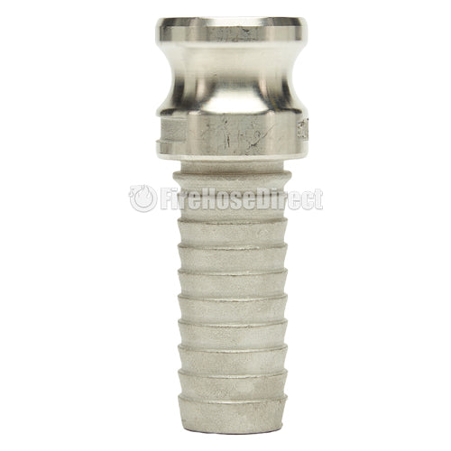 Stainless Steel 1" Male Camlock to Hose Shank