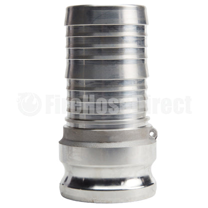 Aluminum 3" Male Camlock to Hose Shank