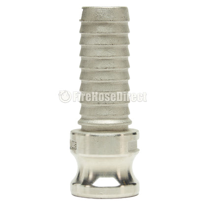 Stainless Steel 1" Male Camlock to Hose Shank