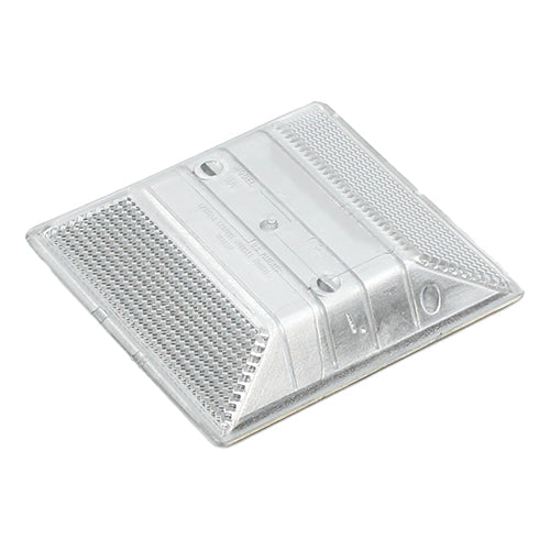 White Reflective Road Marker