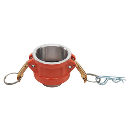 Hi-Viz Aluminum 1 1/2" Female Camlock x 1 1/2" Male NH