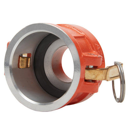 Hi-Viz Aluminum 1 1/2" Female Camlock x 1 1/2" Male NH