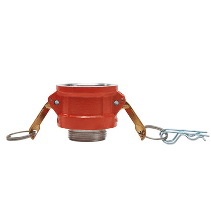 Hi-Viz Aluminum 1 1/2" Female Camlock x 1 1/2" Male NH