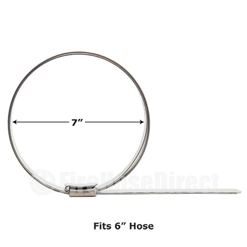 6" Hose Banding Clamp (50-Pack)