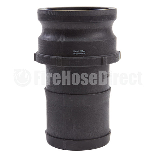 Plastic 3" Male Camlock to Hose Shank (USA)