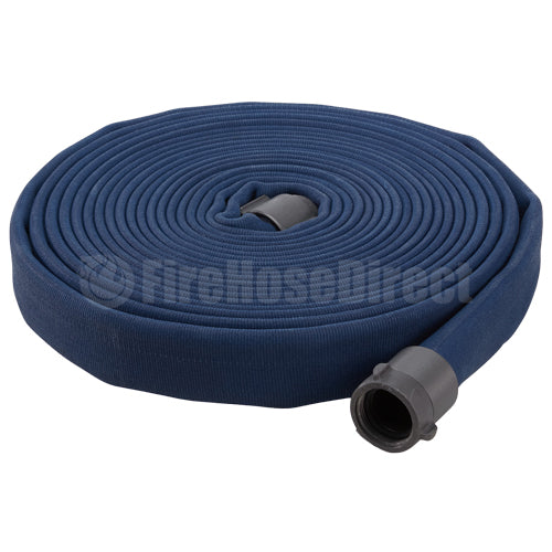 Key Fire Big 10 Blue 1 1/2" x 50' Double Jacket Fire Hose (10 Pack)