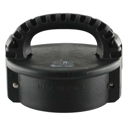 Black 4" Anti-Static Polypropylene Female Safety Bump Cap