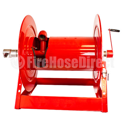 Live 1 1/2" Booster Fire Hose Storage Reel Kit - 50' Hose