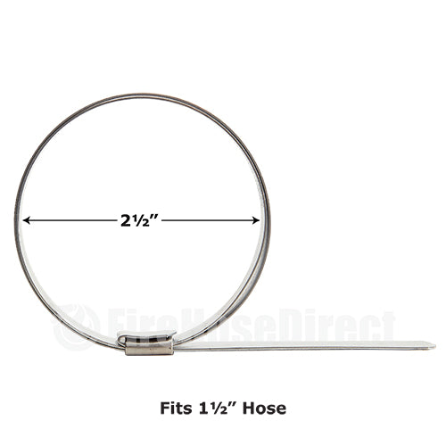 1 1/2" Hose Banding Clamp (50-Pack)