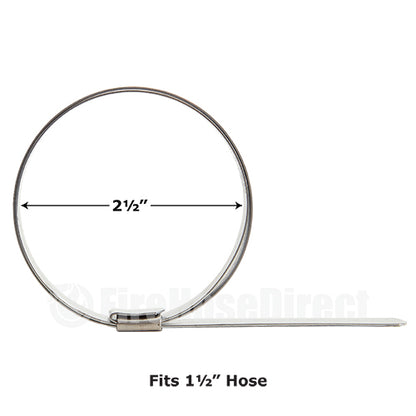 1 1/2" Hose Banding Clamp (50-Pack)