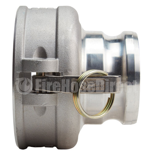 Aluminum 5" Female Camlock x 4" Male Camlock (USA)