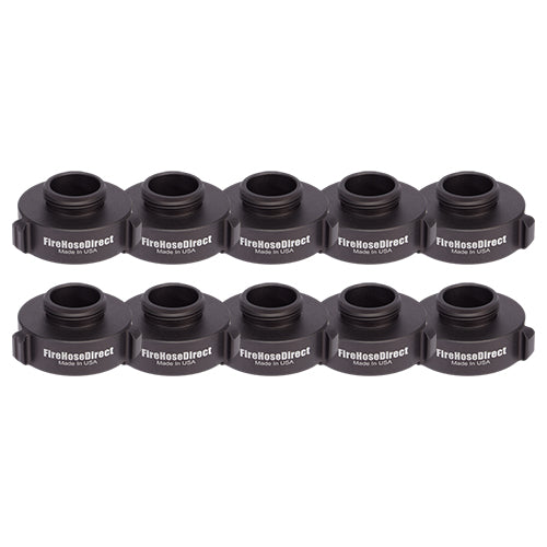 Aluminum 2 1/2" Female NH to 1 1/2" Male NH (10-Pack)