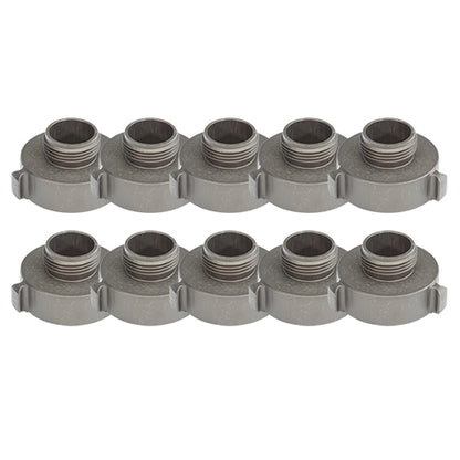 Aluminum 1 1/2" Female NPSH to 1" Male NPSH (10-Pack)