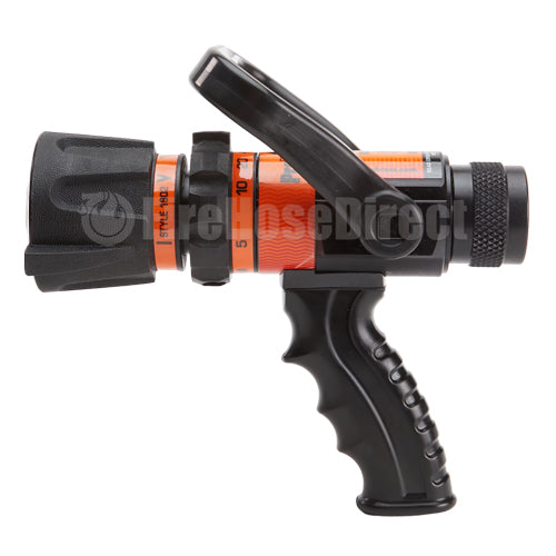 Akron ProVenger 1" Heavy-Duty 5 to 40 GPM Fire Nozzle (NPSH)