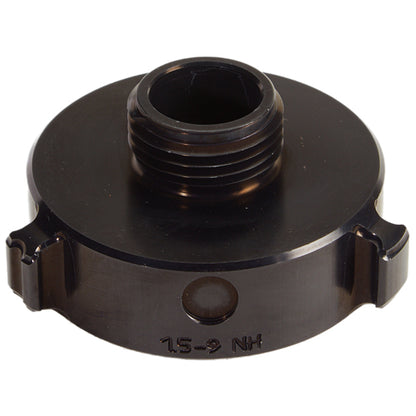 TFT Aluminum 1 1/2" Female NH to Male GHT