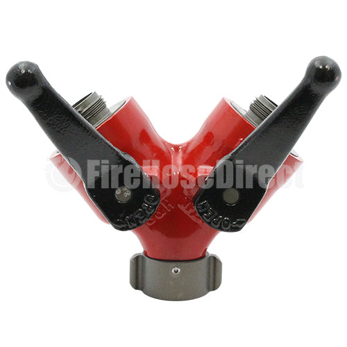 Forestry Aluminum 1" NPSH Inlet X (2) 1" NPSH Outlet Wye Valve (10 Pack)