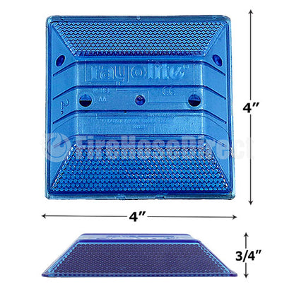 Blue Reflective Road Marker (2 Pack)