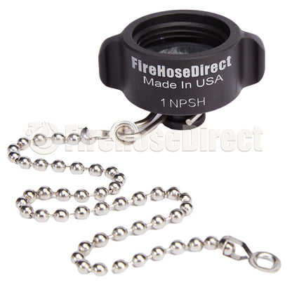 Aluminum 1" NPSH Rocker Lug Cap (10-Pack)