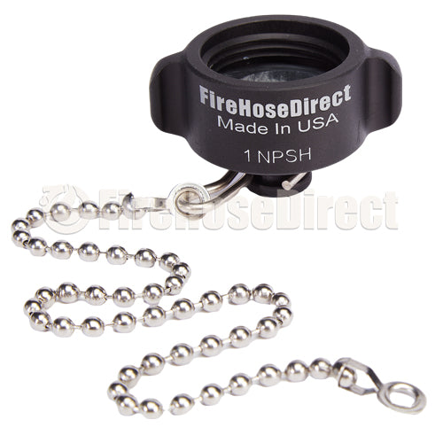 Aluminum 1" NPSH Rocker Lug Cap (10-Pack)