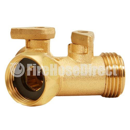 Brass GHT Inlet x (2) GHT Outlet (100-Pack)