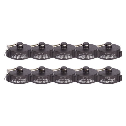 Aluminum 1 1/2" NH Rocker Lug Cap (10-Pack)