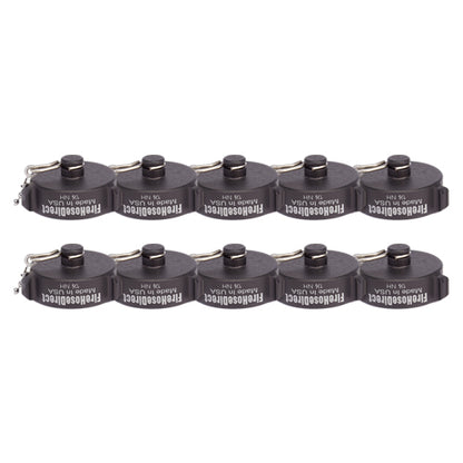 Aluminum 1 1/2" NH Rocker Lug Cap (10-Pack)