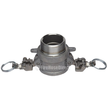 Aluminum Locking 1 1/2" Female Camlock x 1 1/2" Male NPT (USA)